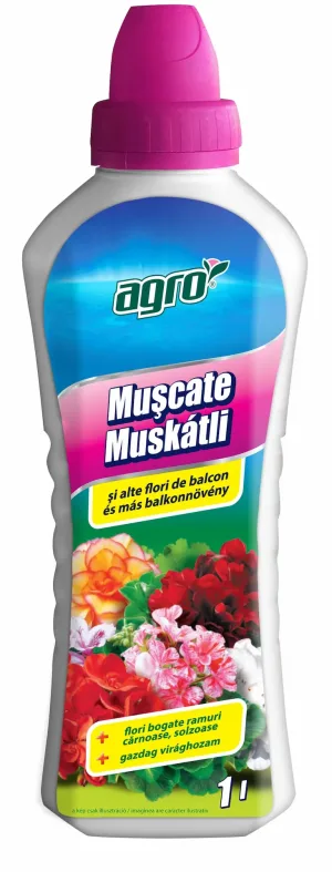 Balkonnövény tápoldat