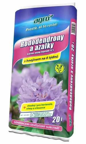Azálea és rododendron virágföld