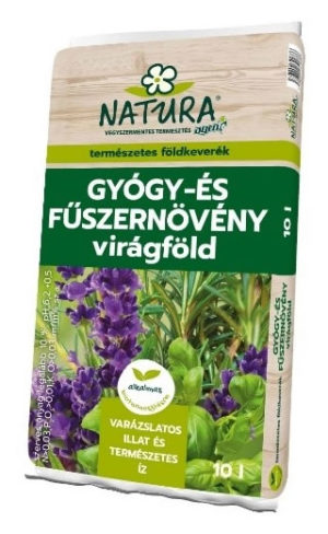 Gyógy-és fűszernövény virágföld 10l